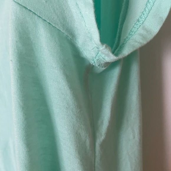 GUC Mint Crown & Ivy Cold Shoulder Top XL - Picture 3 of 6